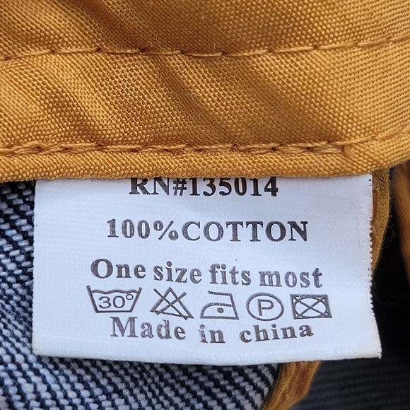 Distressed Denim Embellished Beaded Ball Cap "Love" - Picture 7 of 7